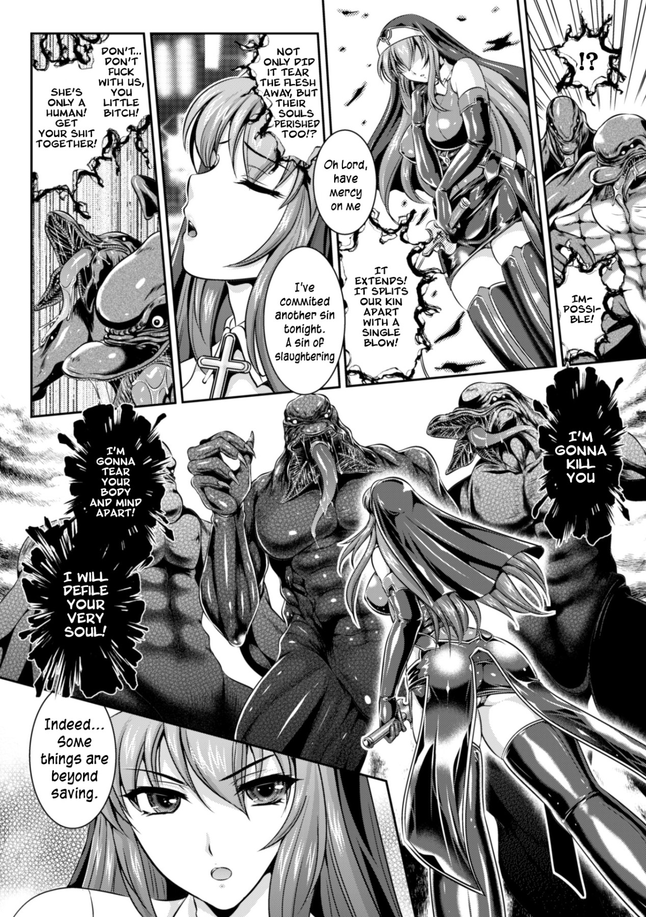 Hentai Manga Comic-Liese's destiny: Punishment Of Lust On The Slime Prison Ch.1-3-Read-8